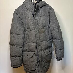 Cole Haan Charcoal Puffer Coat